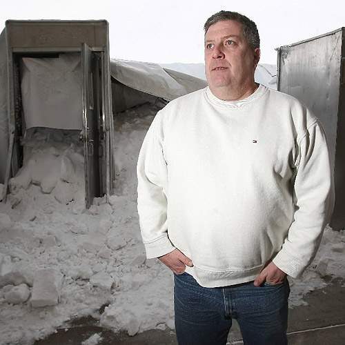 Calgary soccer bubble dome collapses - image