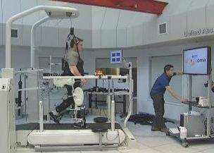 New Glenrose robotic treadmill helps debilitated patients walk - image