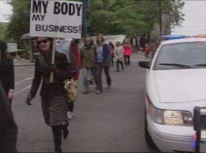 Hundreds take to the streets for Edmonton’s ‘Slut Walk’ - image