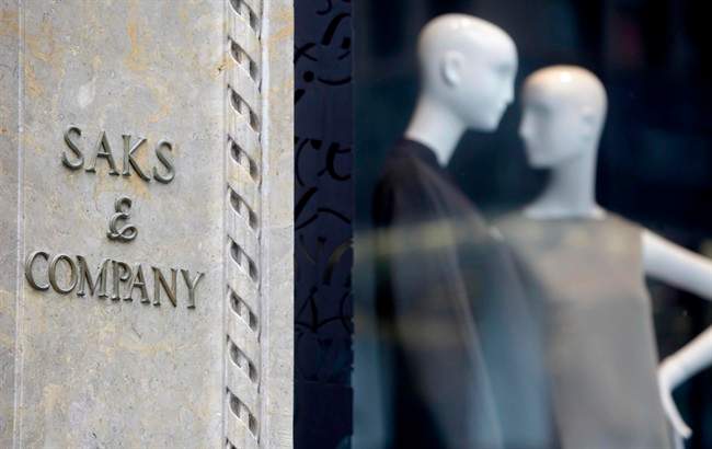 Luxury retailer Saks Inc.