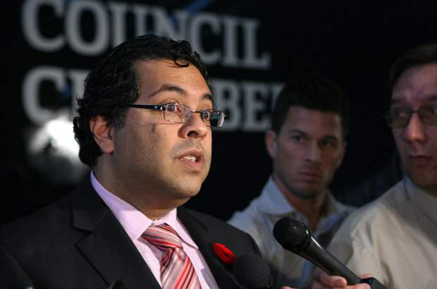 This file photo shows Calgary's current mayor, Naheed Nenshi.