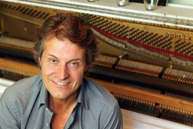 Jim Cuddy poses for a photo during an interview with The Canadian Press in Toronto.