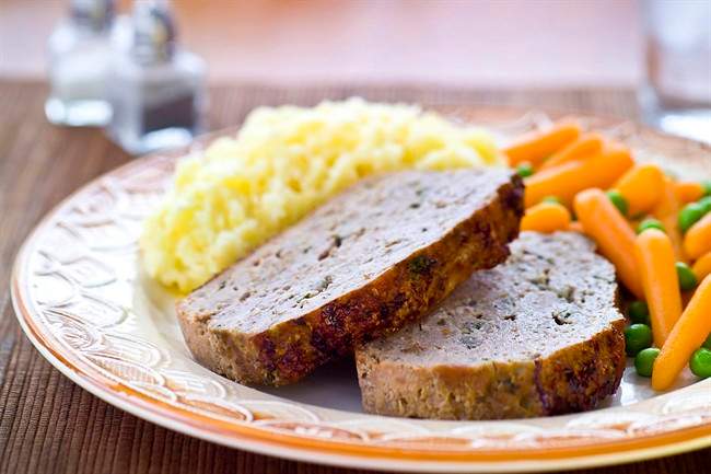 Turkey Meatloaf is shown in this undated handout photo. THE CANADIAN PRESS/HO.