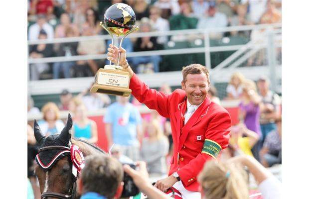 Canada’s Eric Lamaze returns to competition after revealing brain tumour battle - image