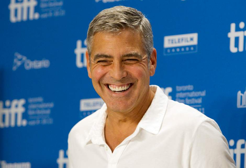 George Clooney brushes off talk of his love life at Toronto film festival - image