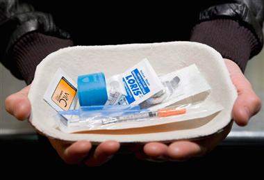 An injection kit is shown at Insite