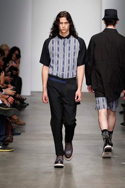 This Wednesday, Sept. 14, 2011 photo courtesy of Yigal Azrouel shows the Yigal Azrouel Spring 2012 collection modeled during Fashion Week in New York. (AP Photo/Yigal Azrouel).