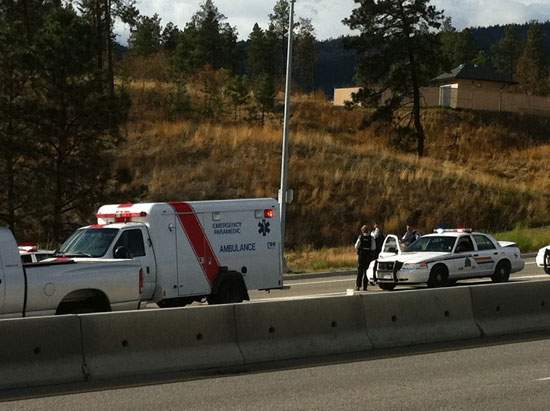 Stabbing victim pulled from truck in West Kelowna - image