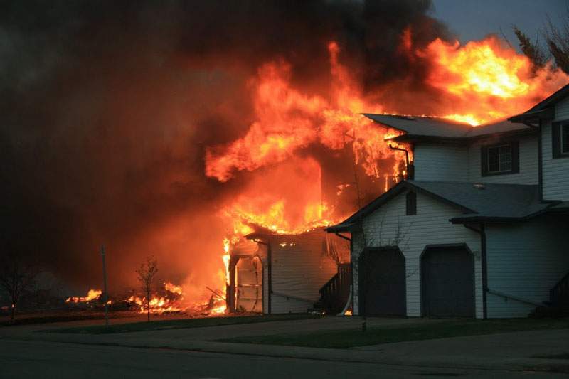 A wildfire destroyed a third of Slave Lake in May 2011.