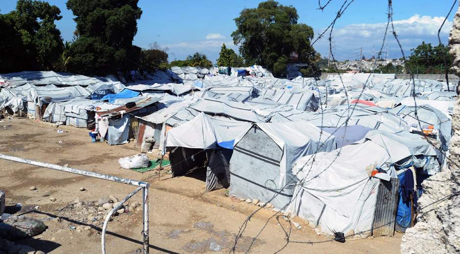 FILE – Haitians struggled to rebuild after the earthquake rocked their fragile island in 2010.