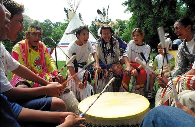 Many First Nations people smudge -- a ceremony that involves burning dried grasses or herbs -- as part of their spiritual practices.