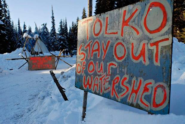 Okanagan protest