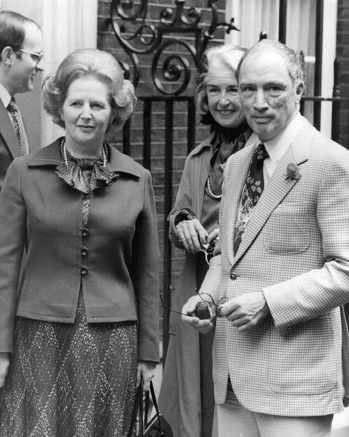 Margaret Thatcher and Pierre Trudeau