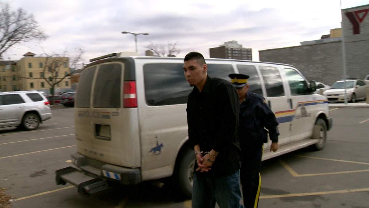Bobby Lavallee at his sentencing in Saskatchewan in 2012.