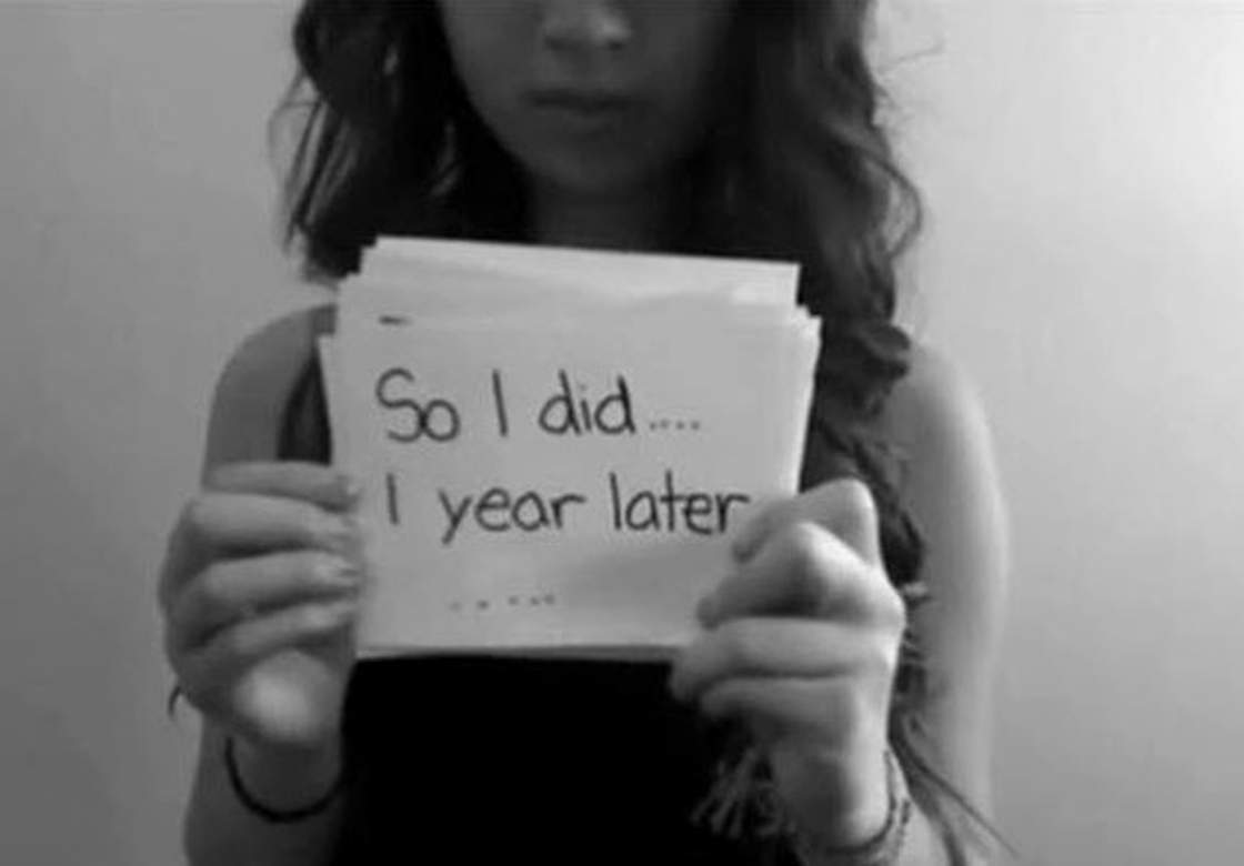An image from the YouTube posted by Amanda Todd;a teen who reportedly killed herself after being tormented by bullies.