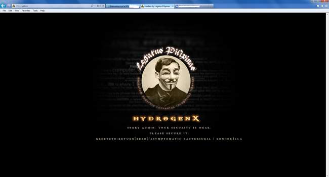 Regina airport’s website hacked, officials suspect the Anonymous Group - image