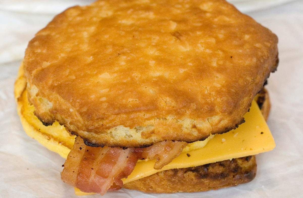 Breakfast sandwich