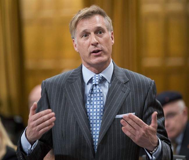 Conservative MP Maxime Bernier rises during question period in the House of Commons Tuesday March 19, 2013 in Ottawa. 
