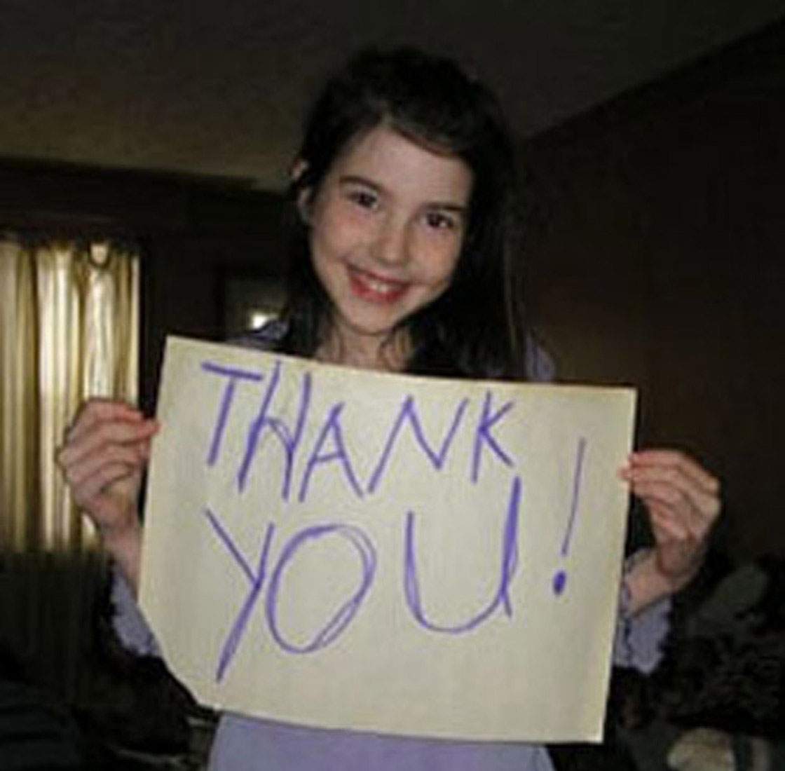Fourteen-year-old Cassidy Megan, who has epilepsy, came up with the idea of an epilepsy awareness day in 2008.