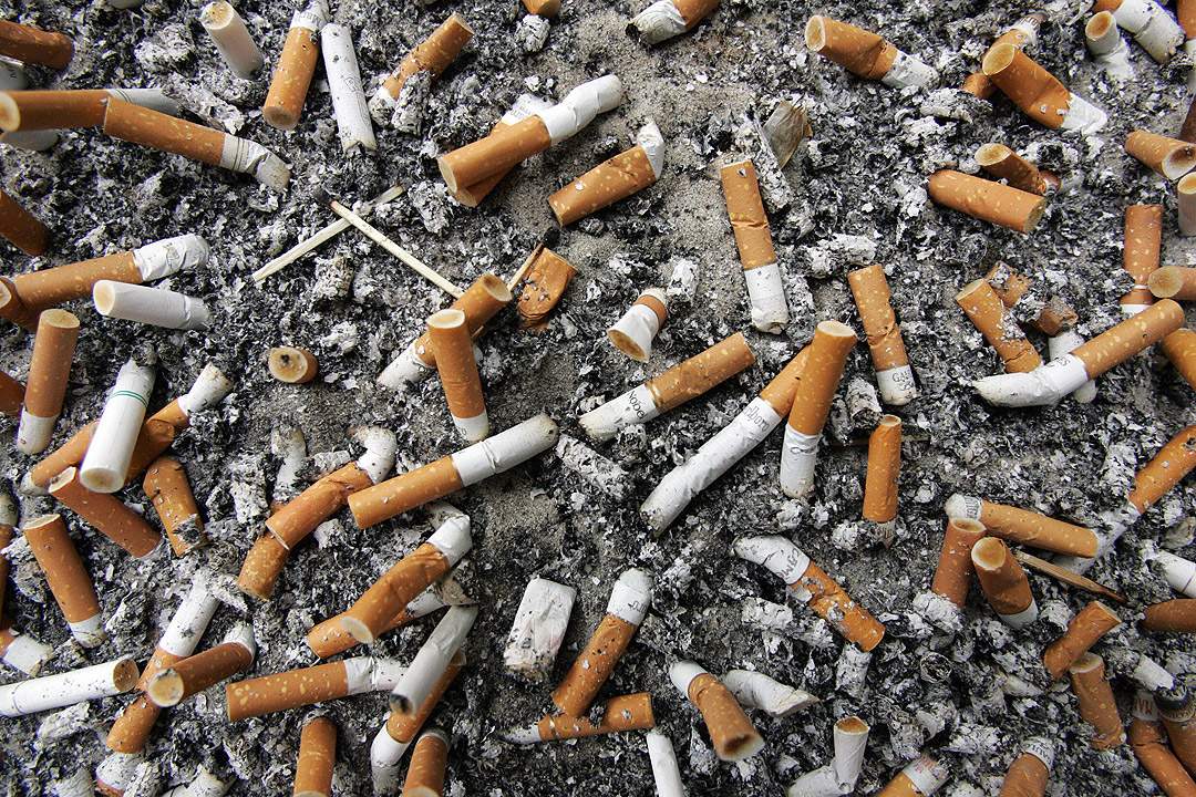 Cigarette butts are one of the surprising things that most people don't realize can be recycled.