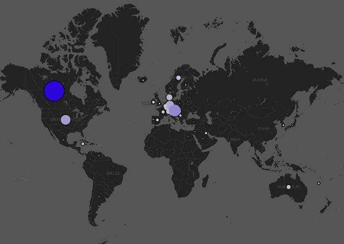 Canada leads the world in hydromorphone consumption (2010 data).