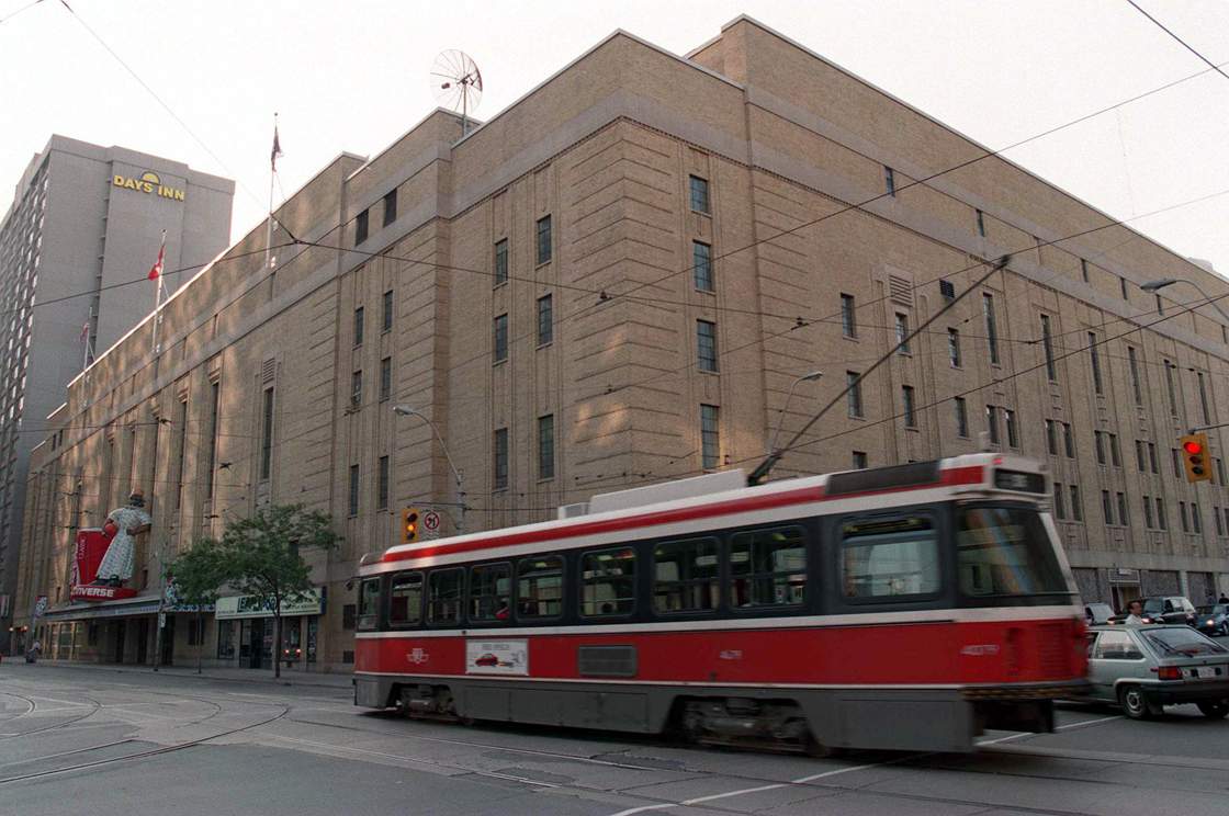 Maple Leaf Gardens in Toronto, Ontario.
