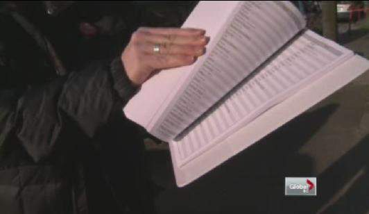 Over 30,000 petition signatures submitted to Premier’s office by Save BC Film campaigners - image