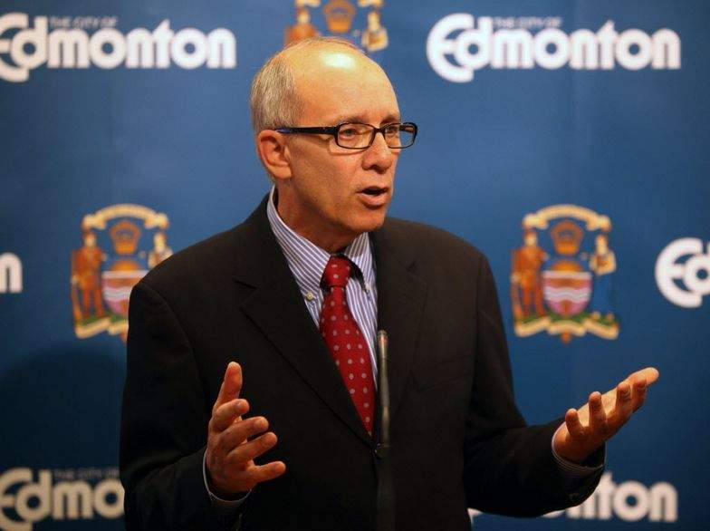 Edmonton's Mayor Stephen Mandel.