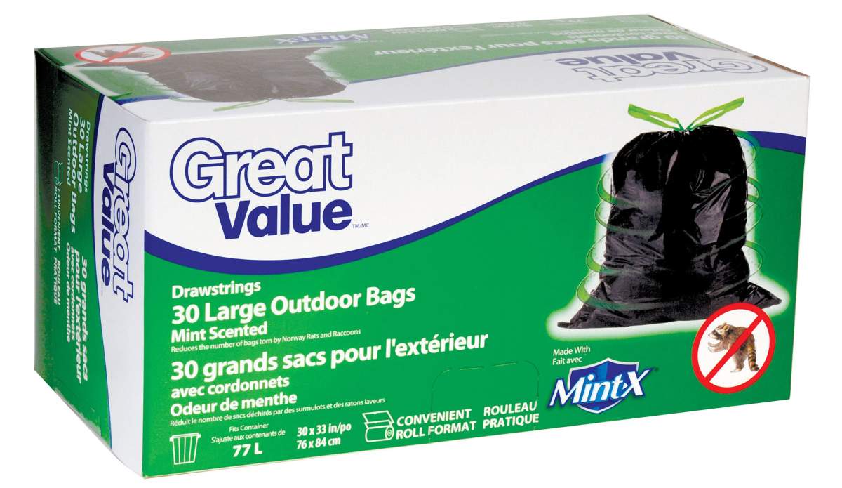 Walmart Canada launches new raccoon repellent garbage bags - image