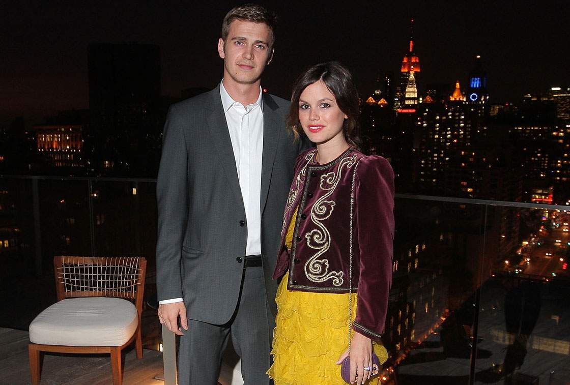 Hayden Christensen and Rachel Bilson, pictured in 2009.