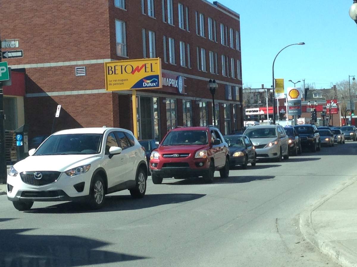 traffic during bomb scare montreal