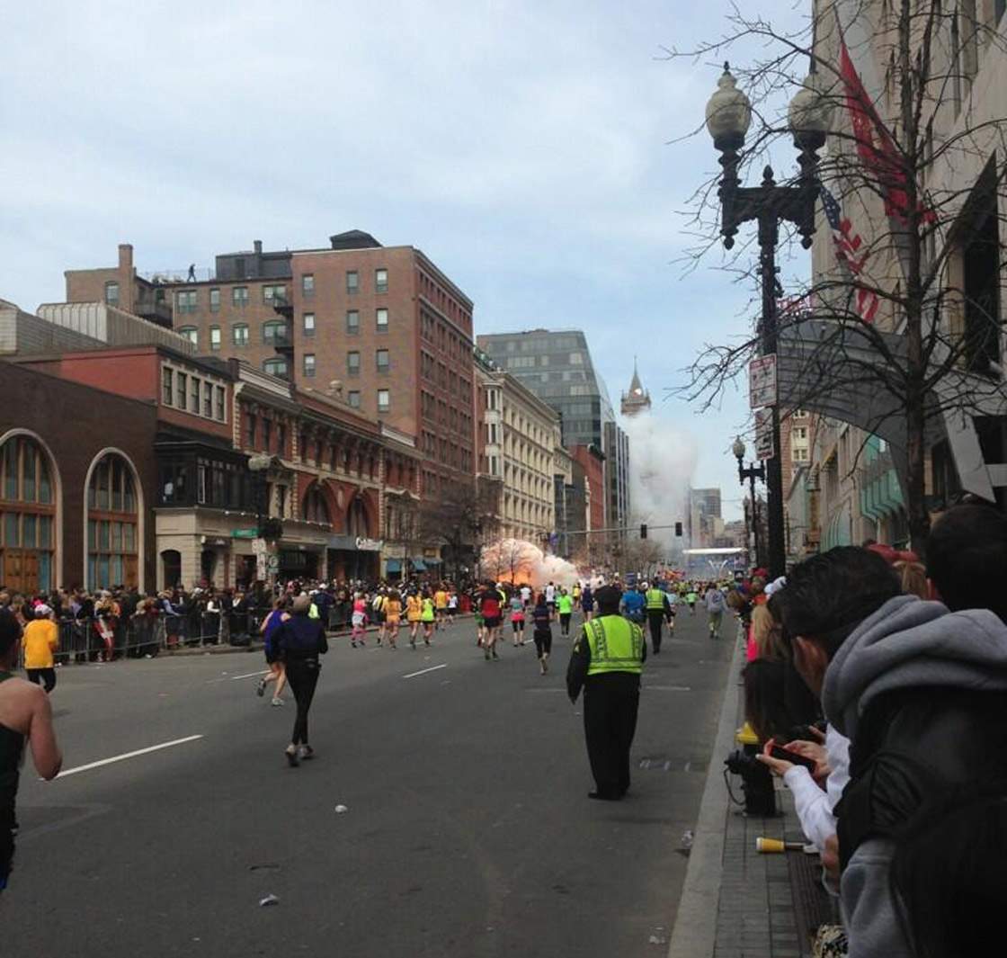 Boston marathon explosion
