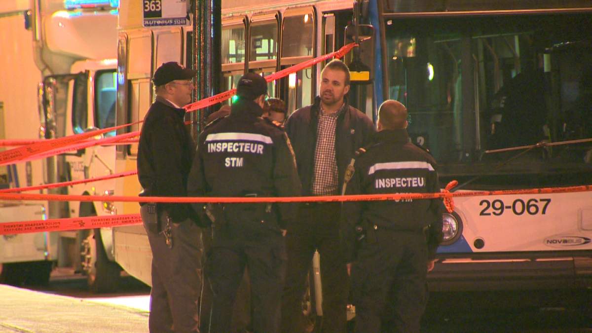 Montreal bus driver attack