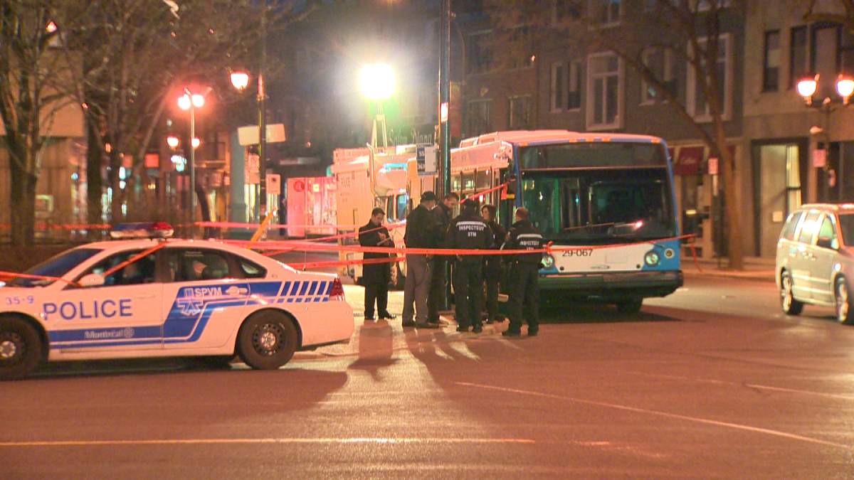 Montreal bus driver attack