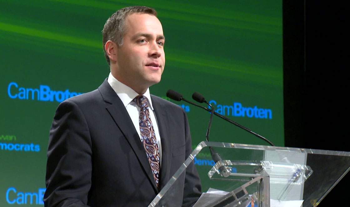 Saskatchewan New Democratic Party leader Cam Broten.