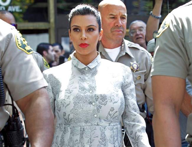 TV personality Kim Kardashian