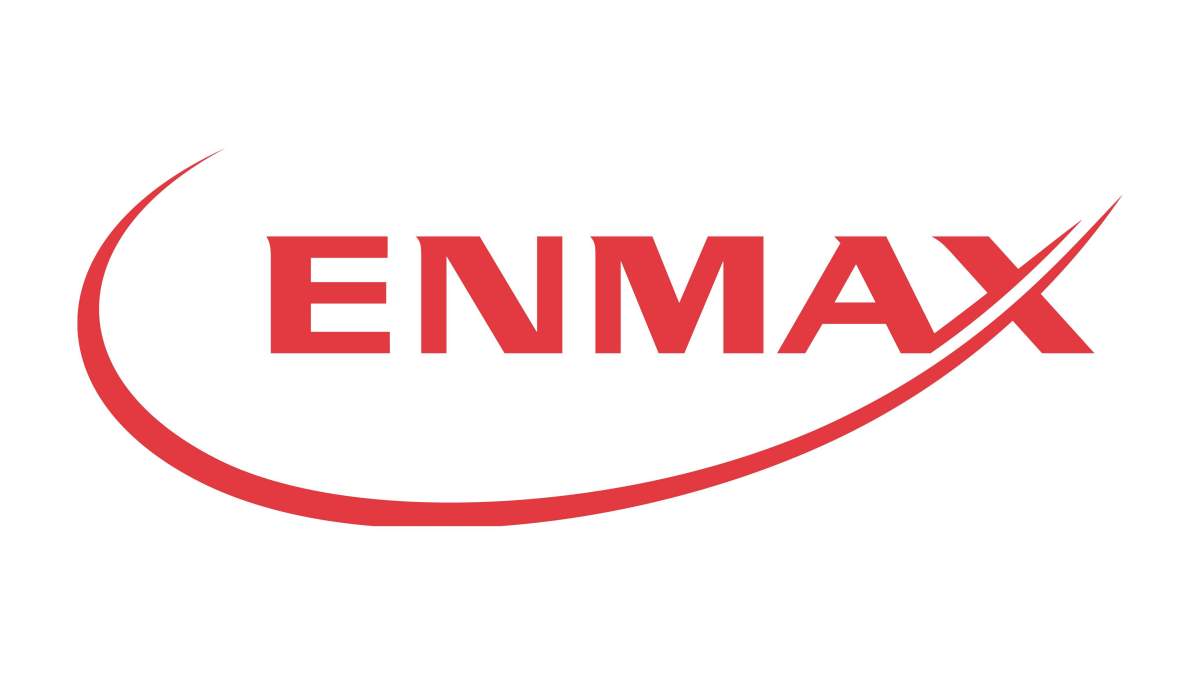 The corporate logo of Enmax is shown.