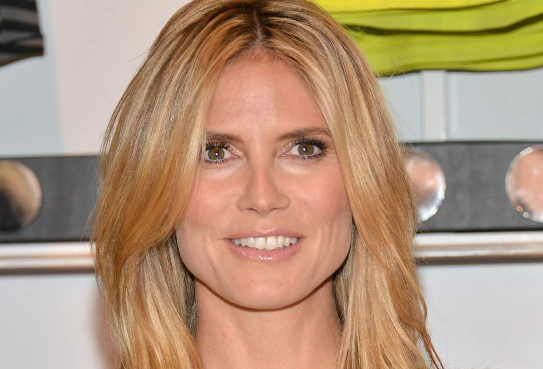 German supermodel and TV personality Heidi Klum.