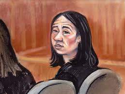 Lily Choy during 2011 court appearance.