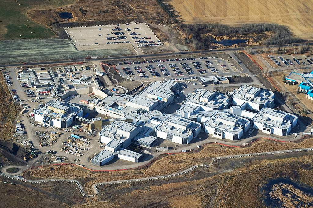The new Edmonton Remand Centre is the largest remand facility in Canada sitting on an area the size of 27 CFL football fields.