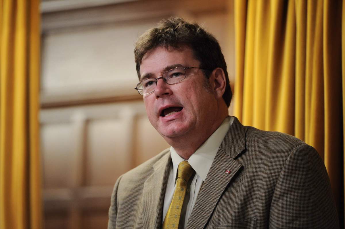 Conservative MP Brent Rathgeber stands during question period in the House of Commons on Parliament Hill in Ottawa on Tuesday, June 21, 2011. 