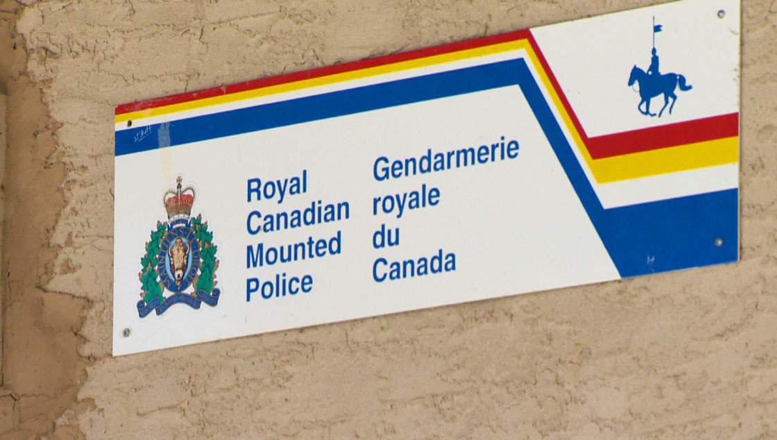 RCMP sign .