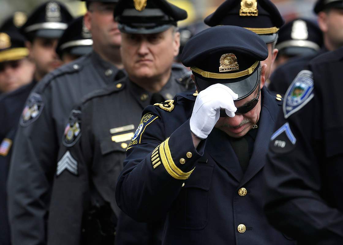 Gallery: Slain MIT officer memorialized at campus service - image