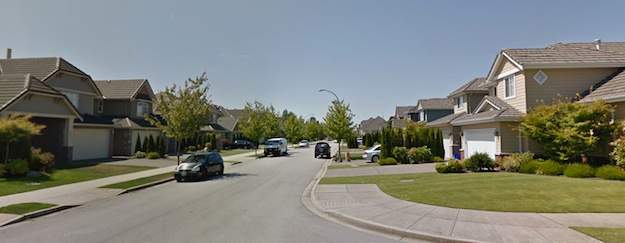 Semlin Drive in South Thompson, the northeastern neighbourhood in Richmond.