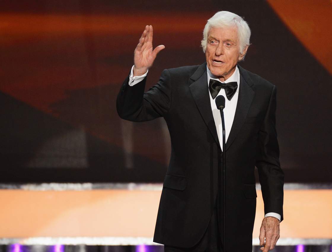 Dick Van Dyke appears at the SAG Awards in January 2013.