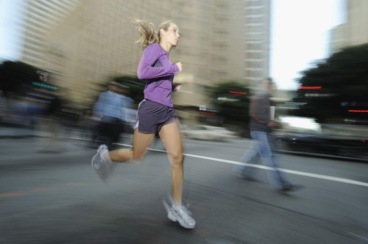 Run for 5 to 10 minutes a day