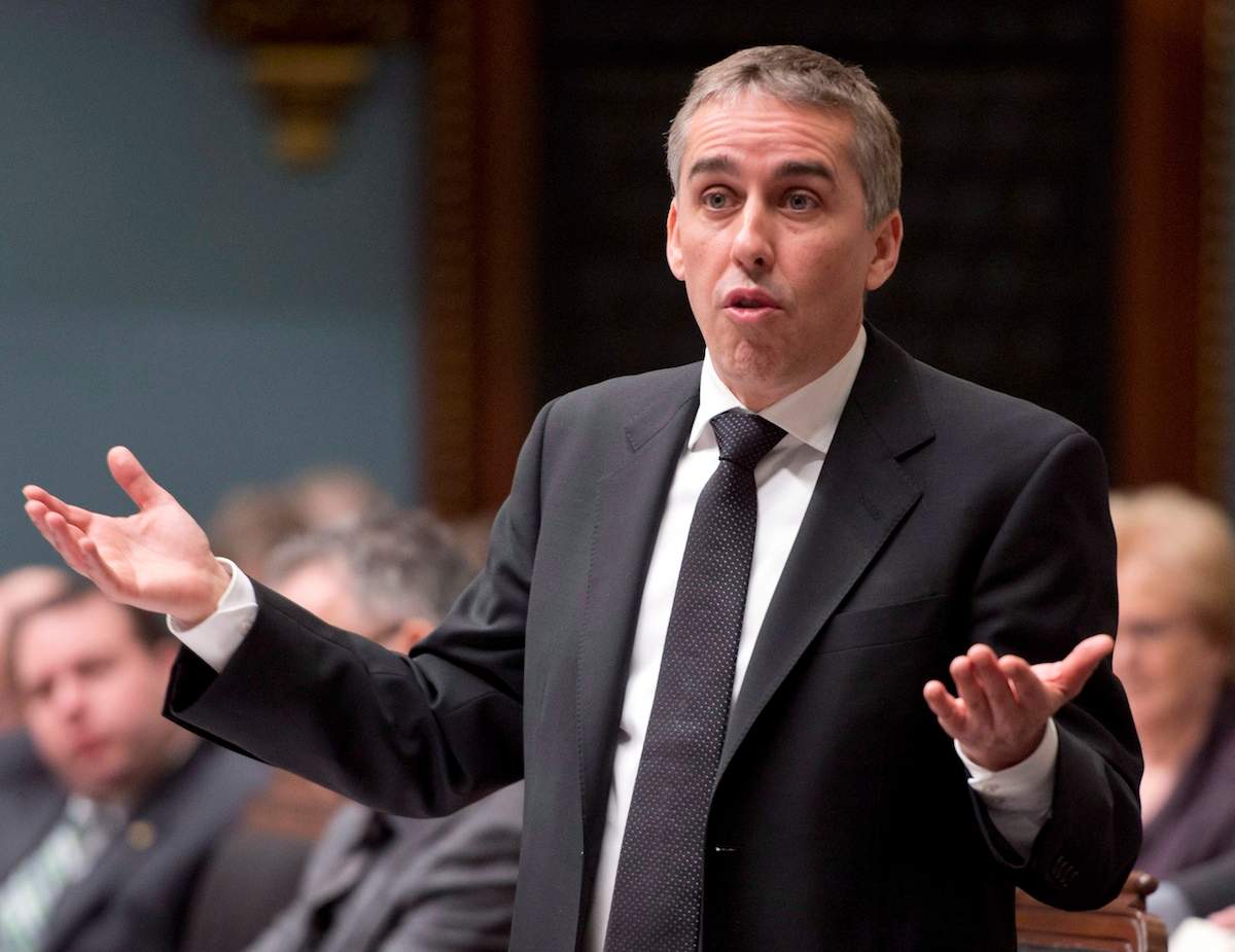 Quebec Finance Minister Nicolas Marceau  .