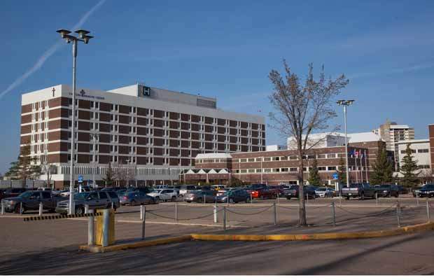 Flooding at Misericordia hospital May 3, 2013.