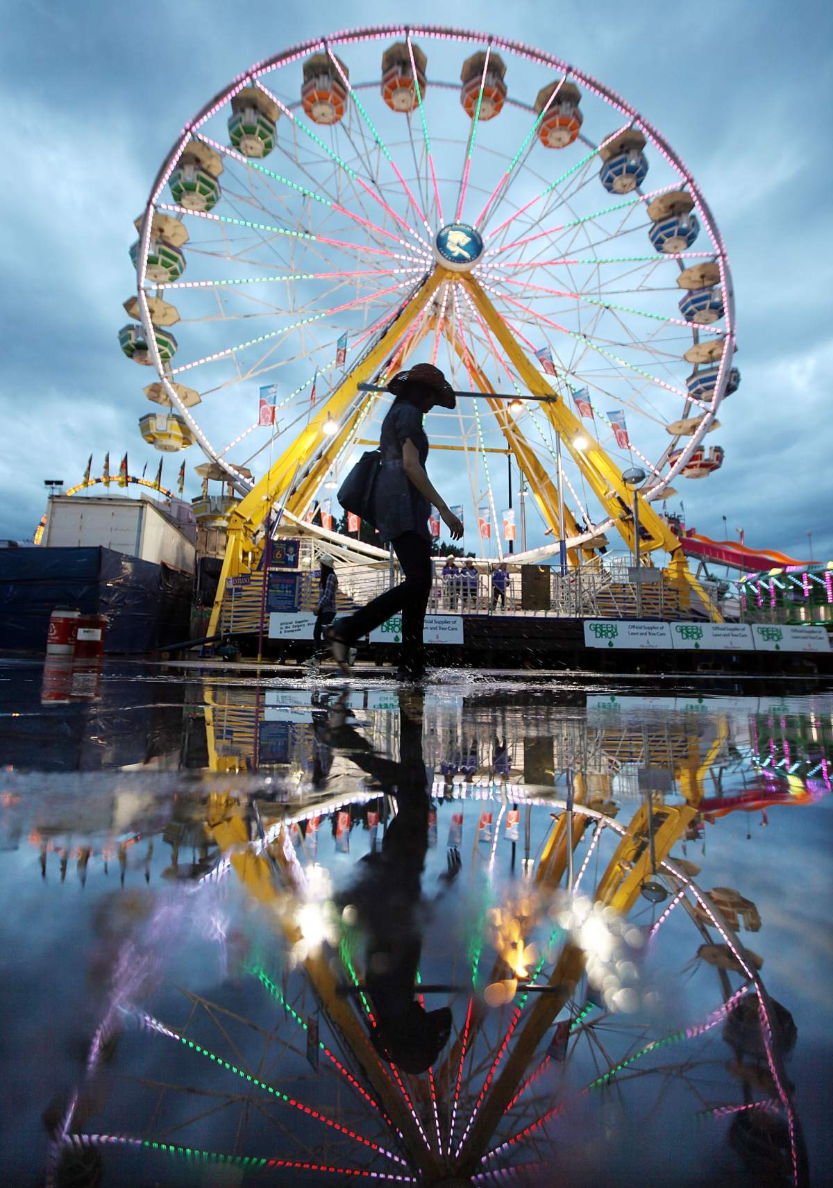 The Calgary Stampede. July 10, 2011.