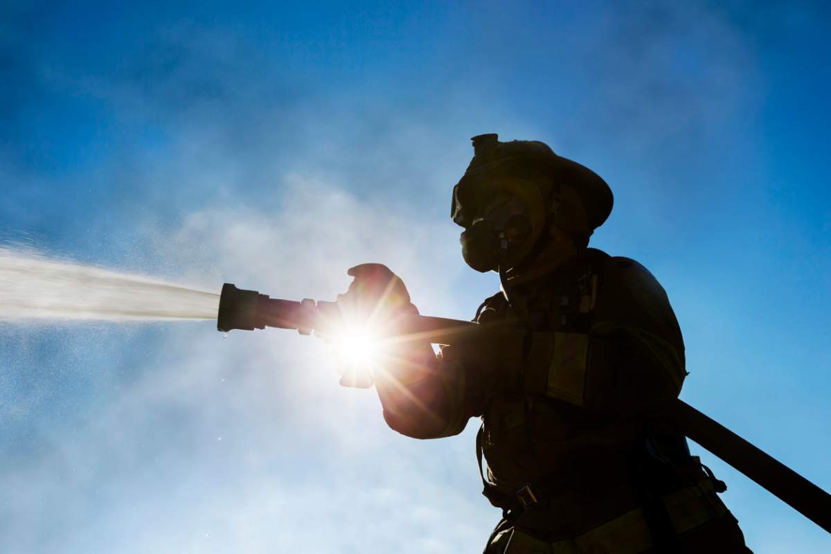 A suburban Detroit firefighter has paid off a struggling family's electricity bill.